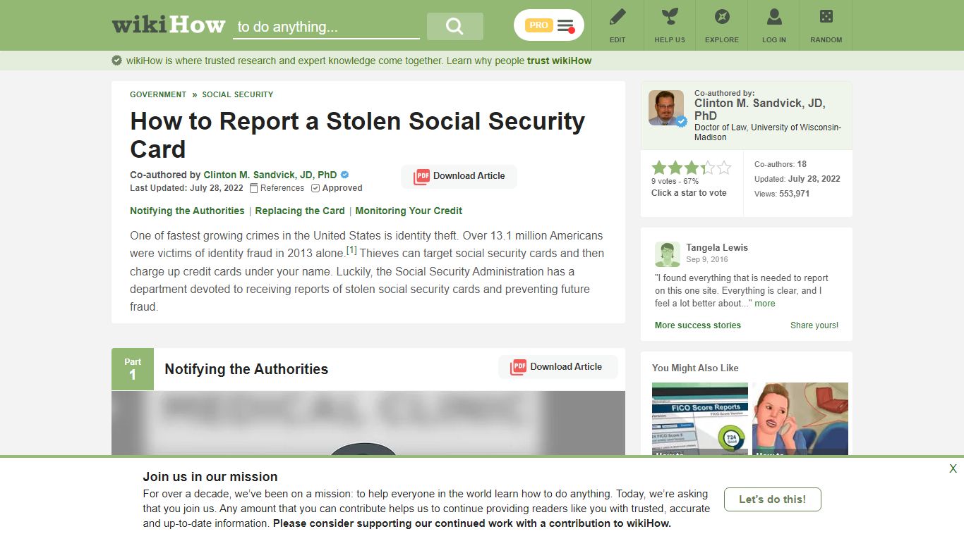 How to Report a Stolen Social Security Card: 15 Steps - wikiHow